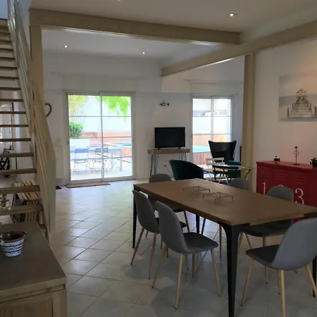 Vila Moderne 4 Chambres, Piscine Chauffee, Wi-fi, Proche Et Commerces, - Fr-1-374-147 Arcachon
