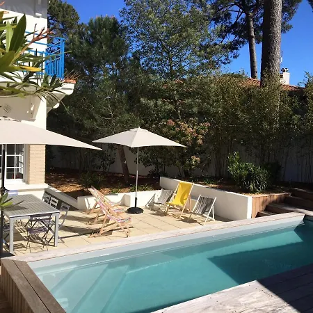 Vila Moderne 4 Chambres, Piscine Chauffee, Wi-fi, Proche Et Commerces, - Fr-1-374-147 Arcachon